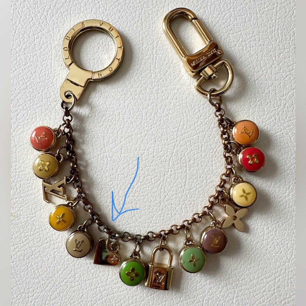 Designer inspired Purse charm Keychain